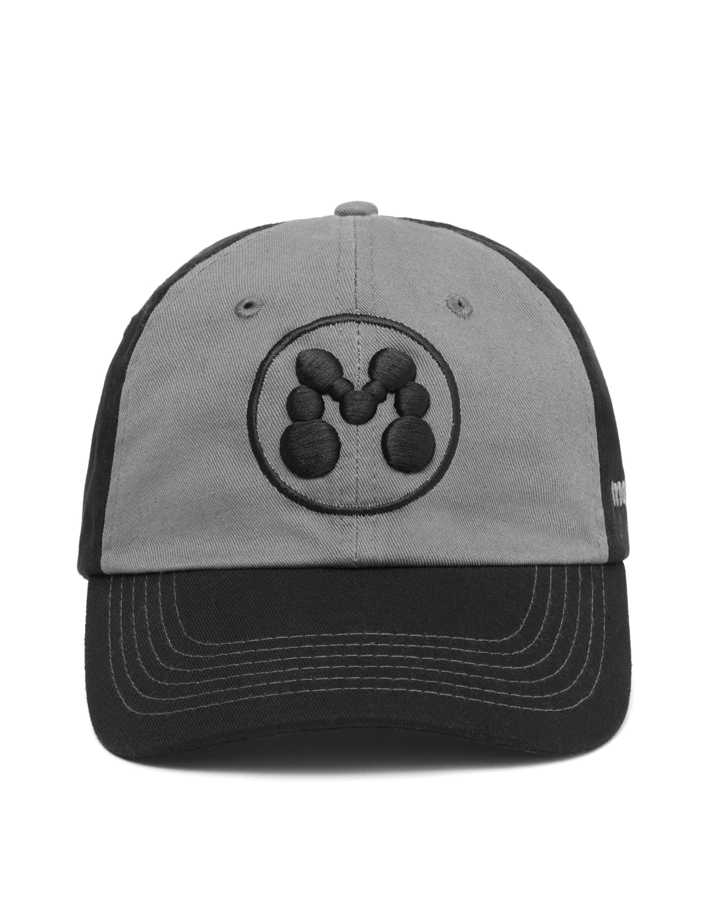 BUBBLE "M" HAT -BLACK