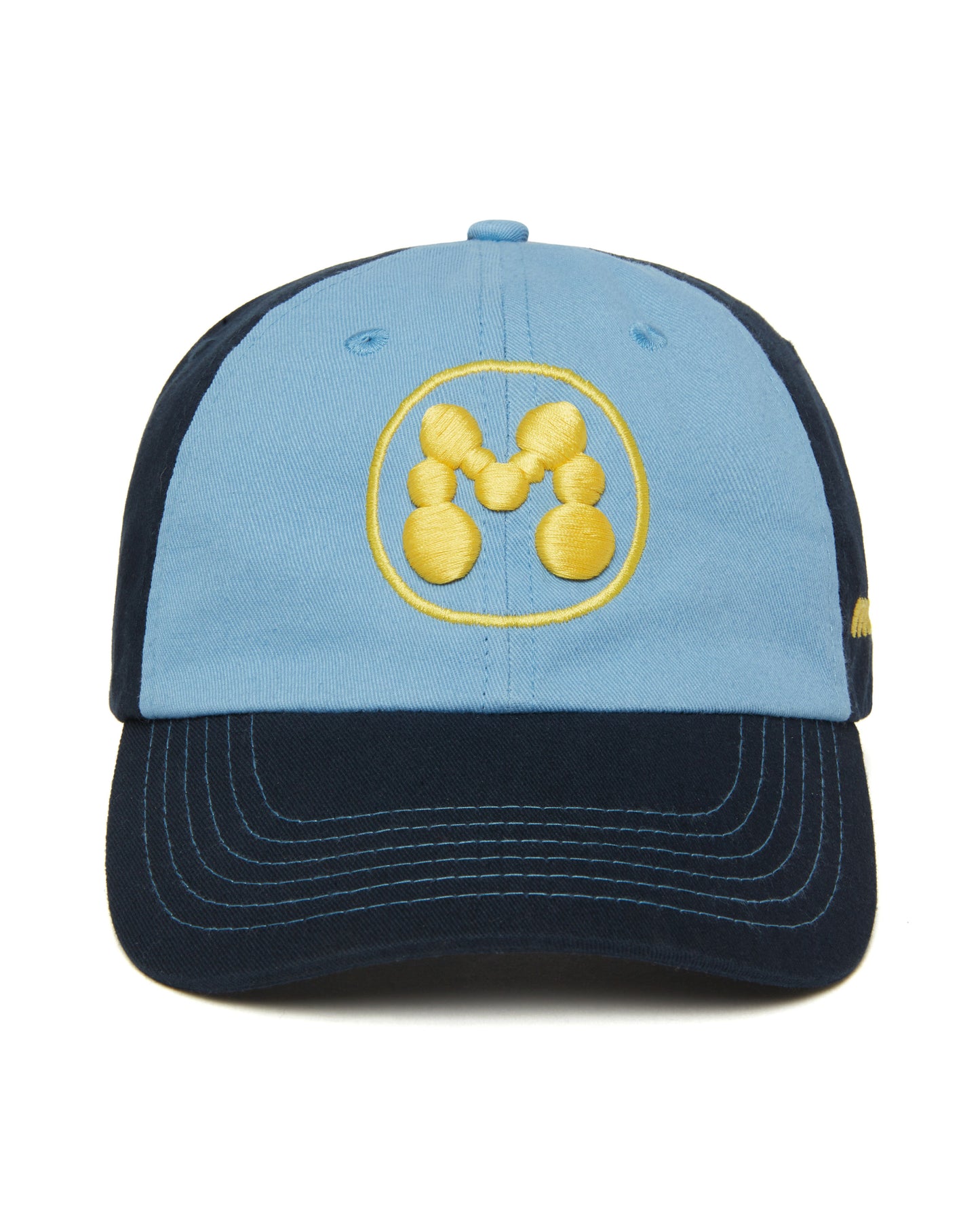 BUBBLE "M" HAT -BLUE