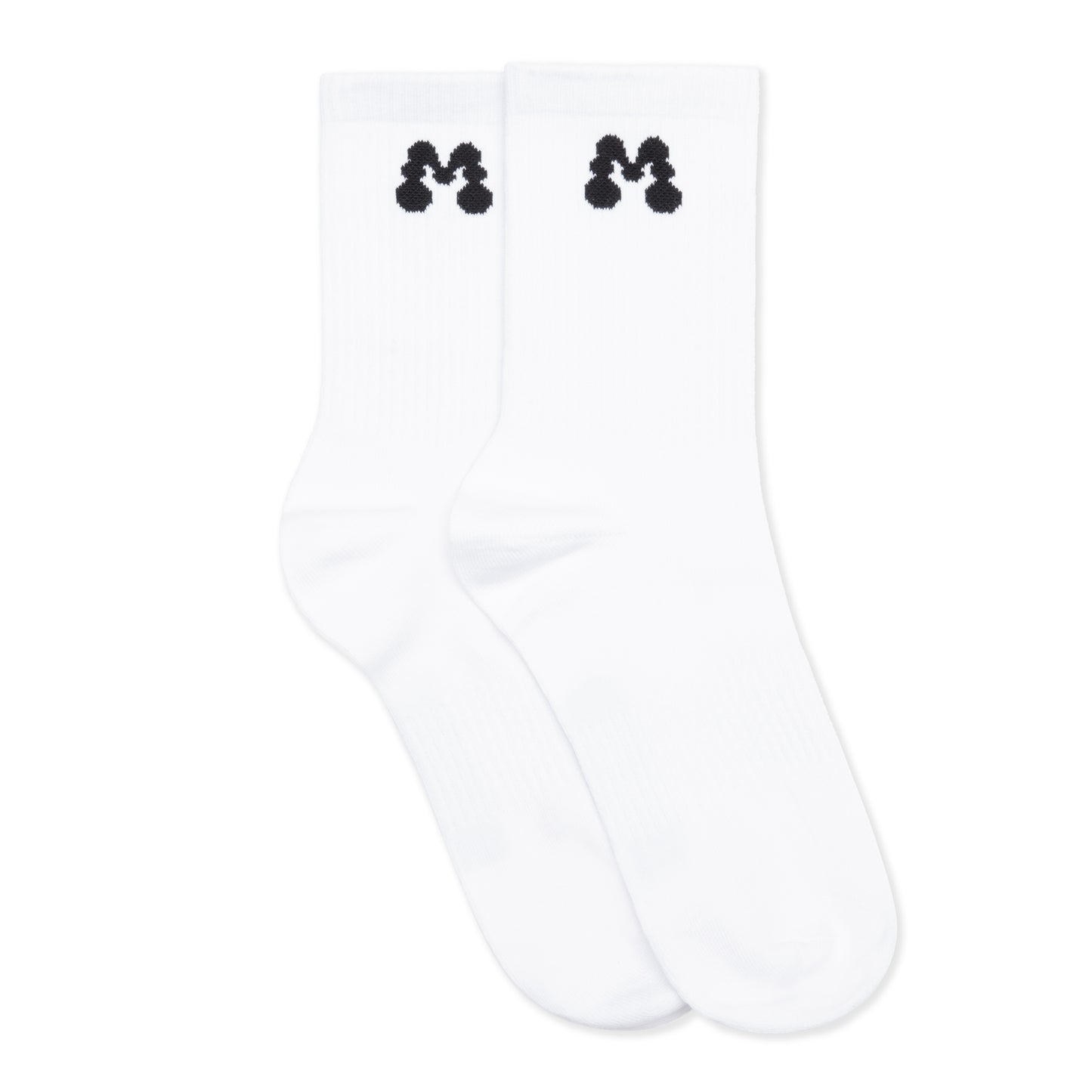 LOGO SOCKS - WHITE