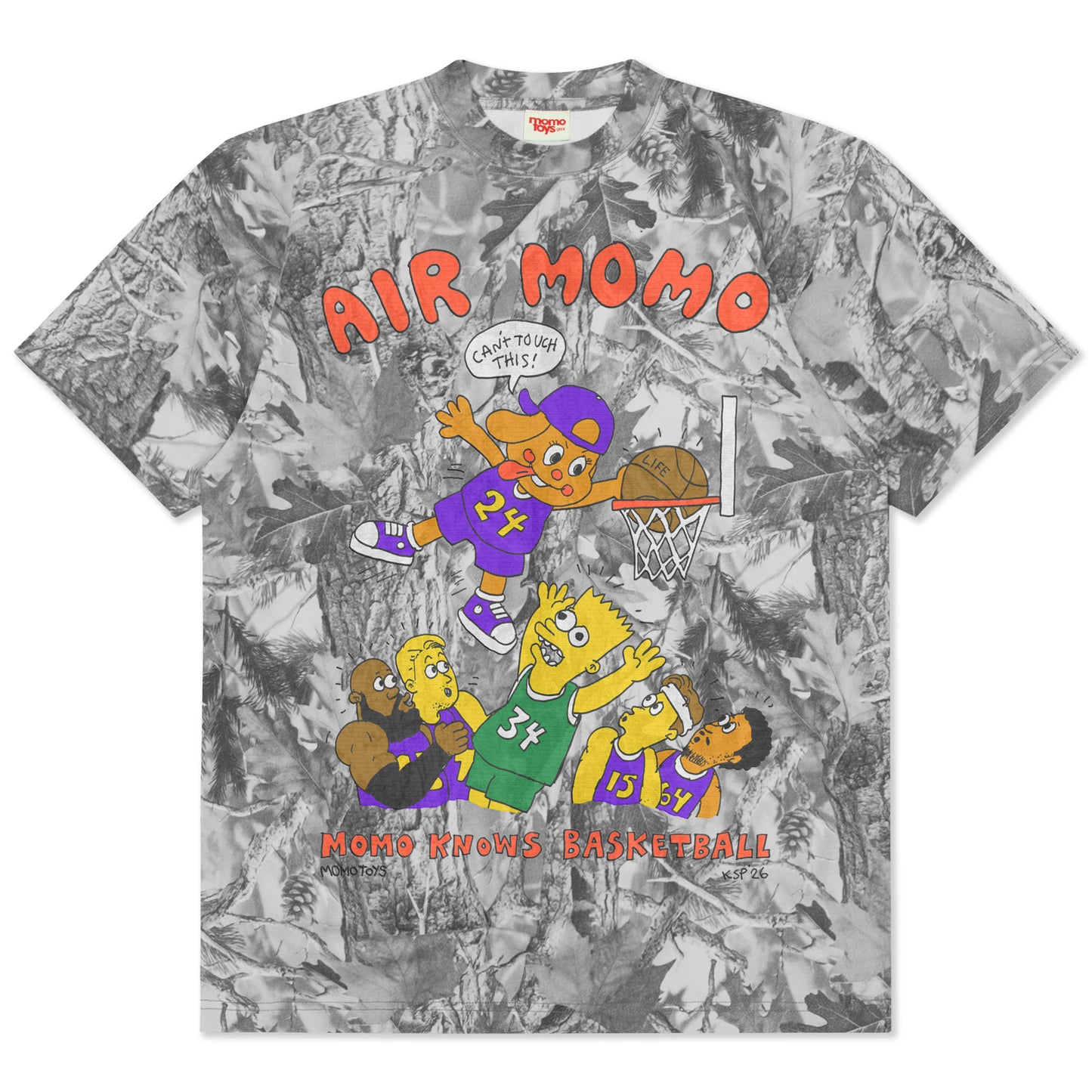 AIR MOMO TEE -CAMO