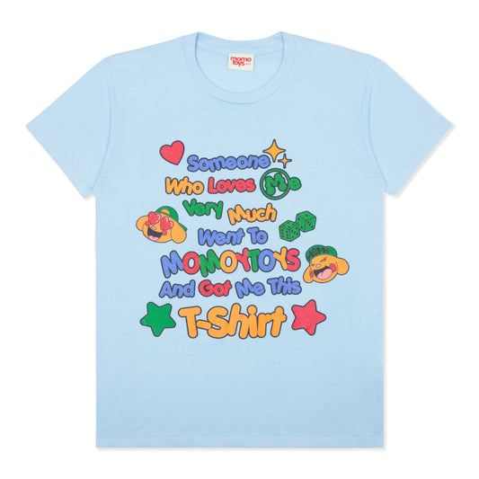 SOUVENIR BABY TEE -BABY BLUE