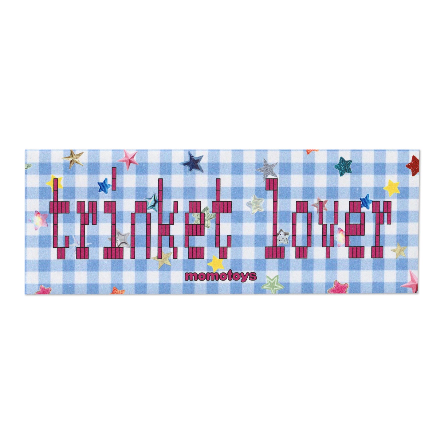 "TRINKETS LOVER" BUMPER STICKER