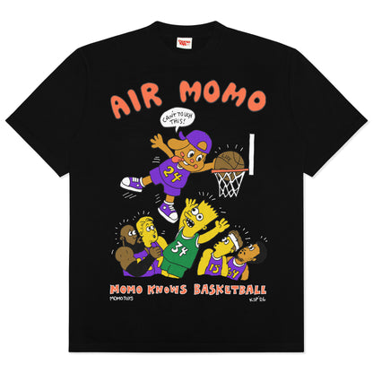 AIR MOMO TEE -BLACK