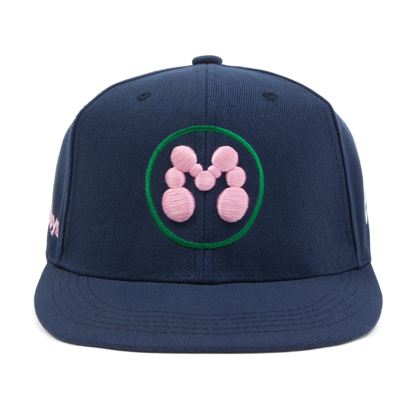 BUBBLE M FITTED HAT - NAVY