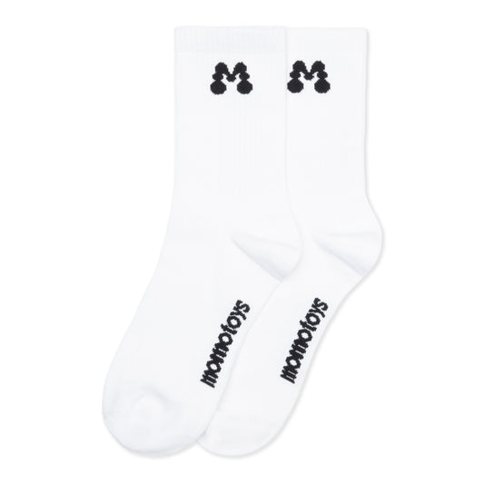 LOGO SOCKS - WHITE