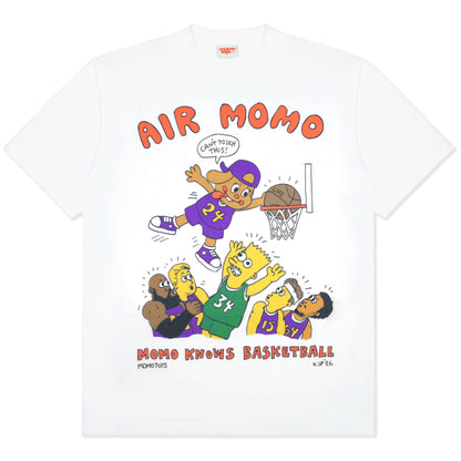 AIR MOMO TEE -WHITE
