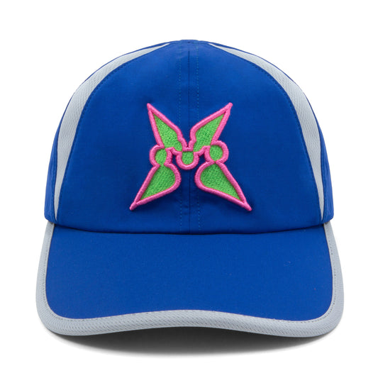 SPORTY M RUNNING HAT -BLUE