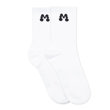 LOGO SOCKS - WHITE