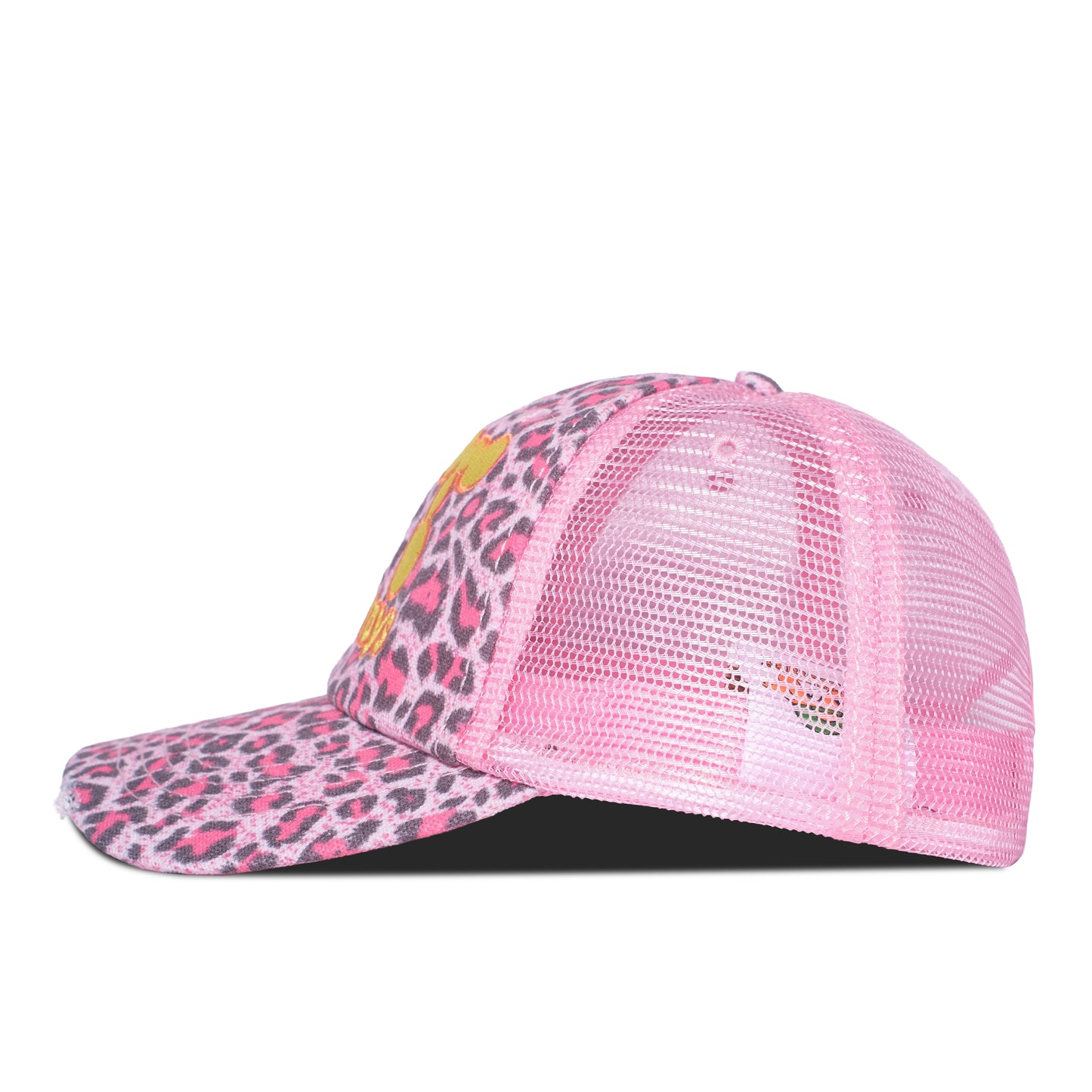MT HAT - PINK CHEETAH
