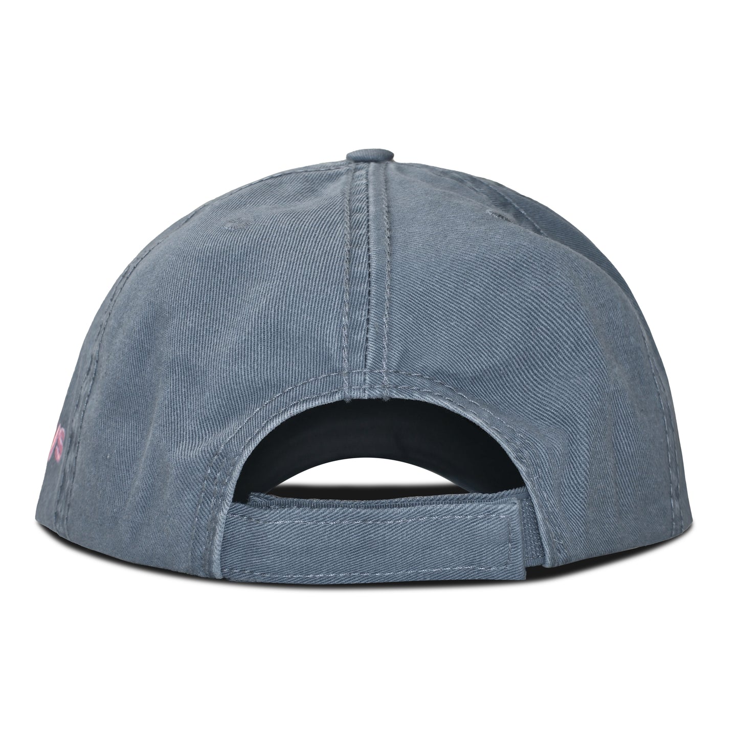 DISTRESSED BUBBLE M HAT -BLACK/BLUE