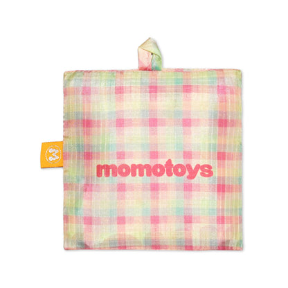 GREEN PLAID REUSABLE BAG