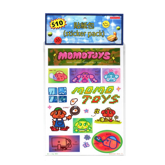 STICKER SHEET -CAMO